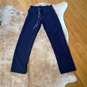 Figs Basic Livingston Scrub Pants Navy